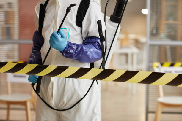 Professional Hoarding Cleanup technician working in Durham, OR